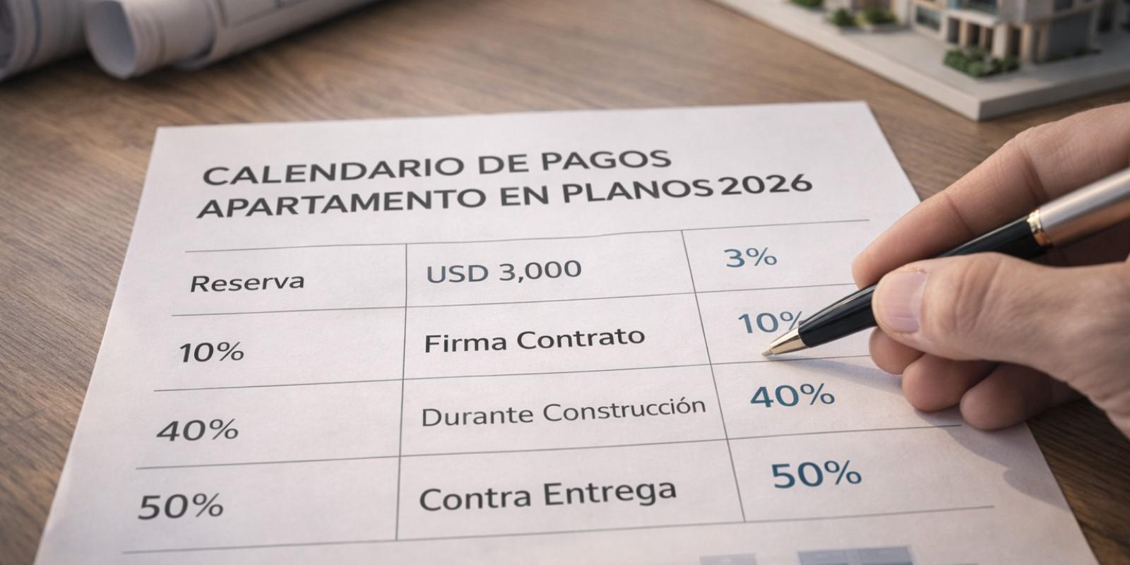 Estructura de Pagos al Comprar en Planos en RD