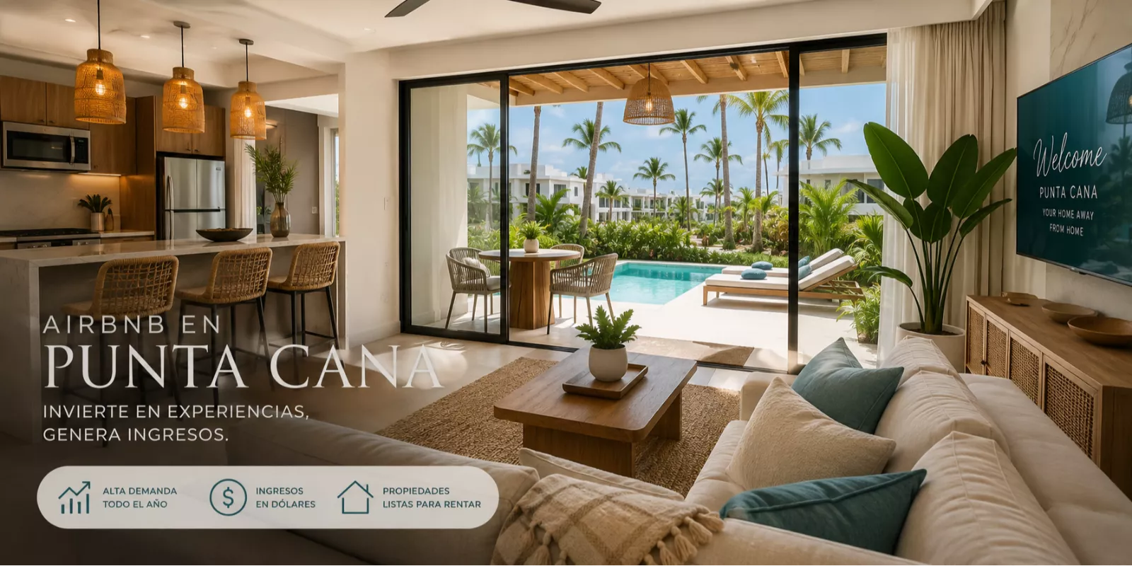 ­  ¿Cuánto dinero puede generar realmente un Airbnb en Punta Cana?